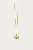 Needles - Gold Plate Pendant - Papillon - Canoe Club