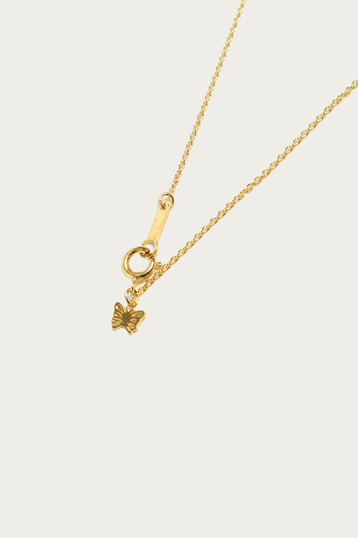 Needles - Gold Plate Pendant - Papillon - Canoe Club