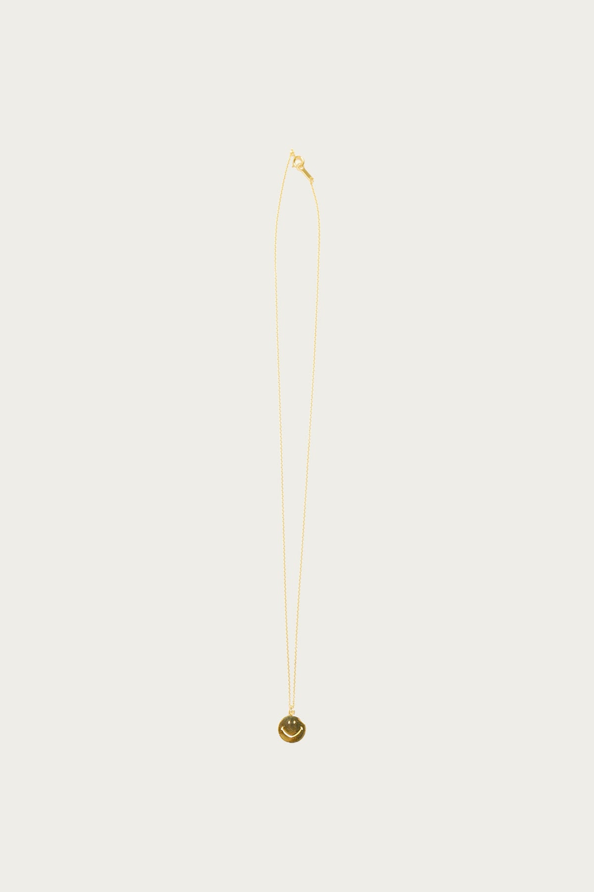 Needles - Gold Plate Pendant - Smile - Canoe Club