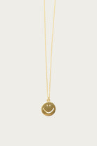 Needles - Gold Plate Pendant - Smile - Canoe Club