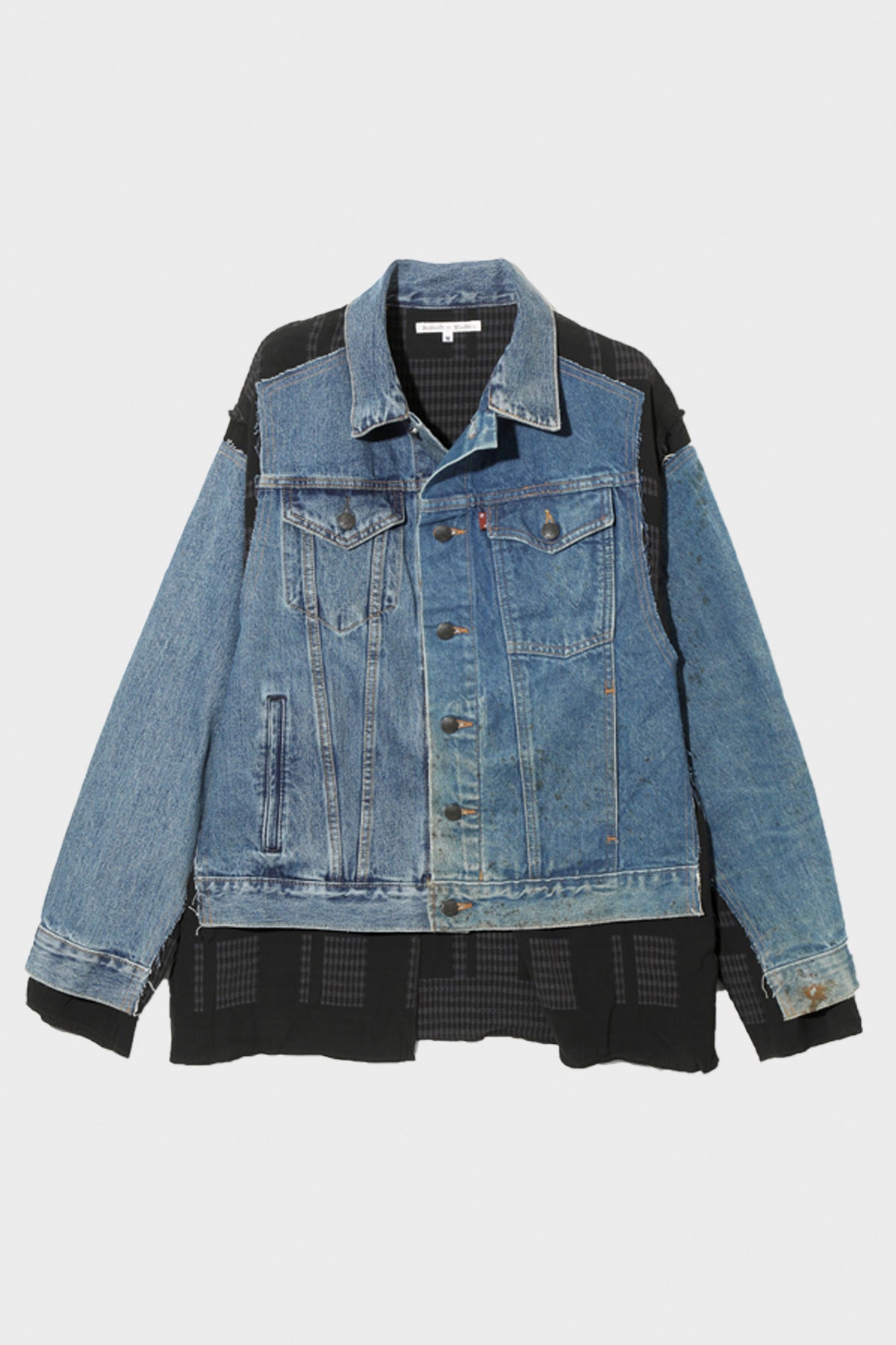 Needles - Jean Jacket/Covered Jacket - Black - Canoe Club