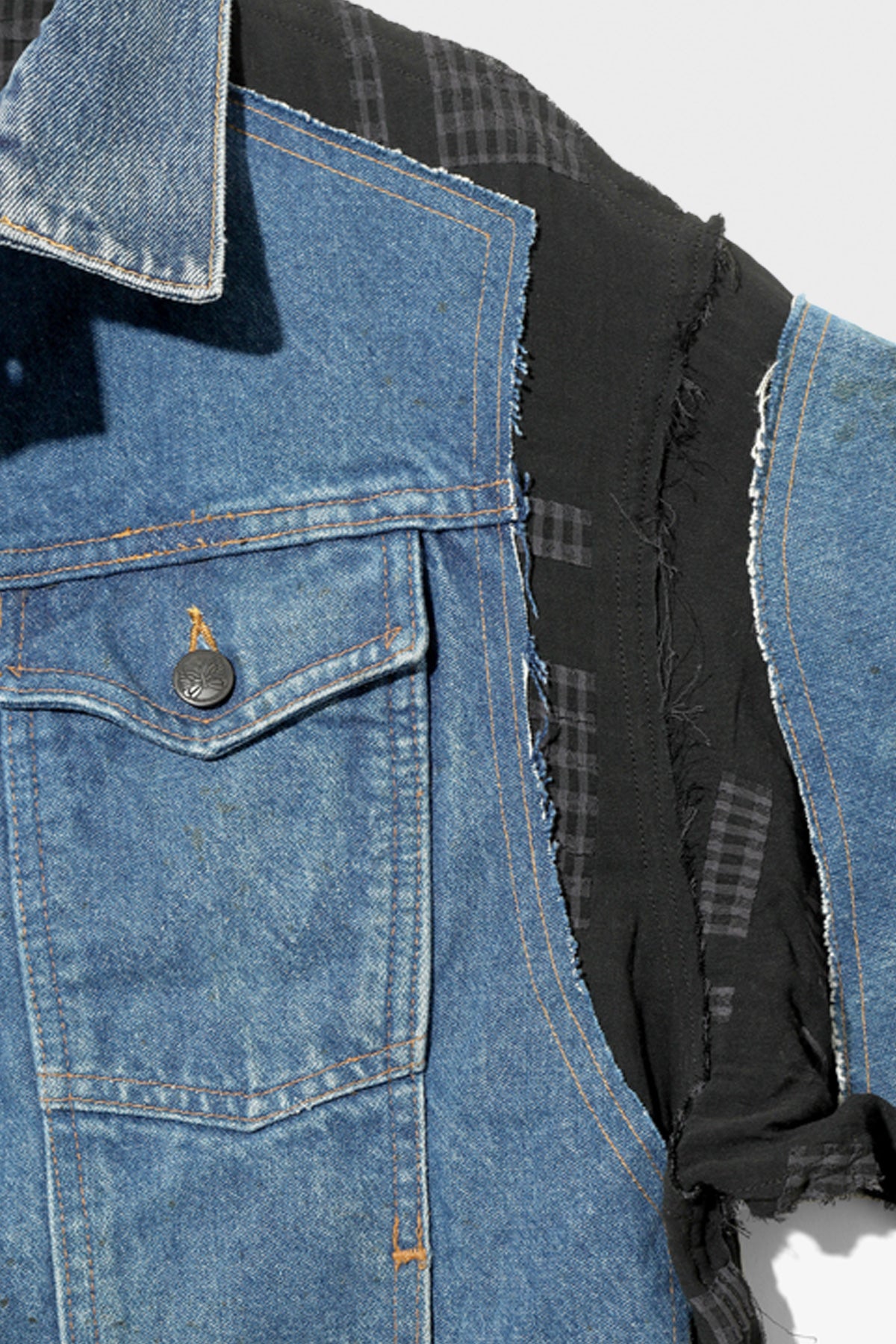 Needles - Jean Jacket/Covered Jacket - Black - Canoe Club