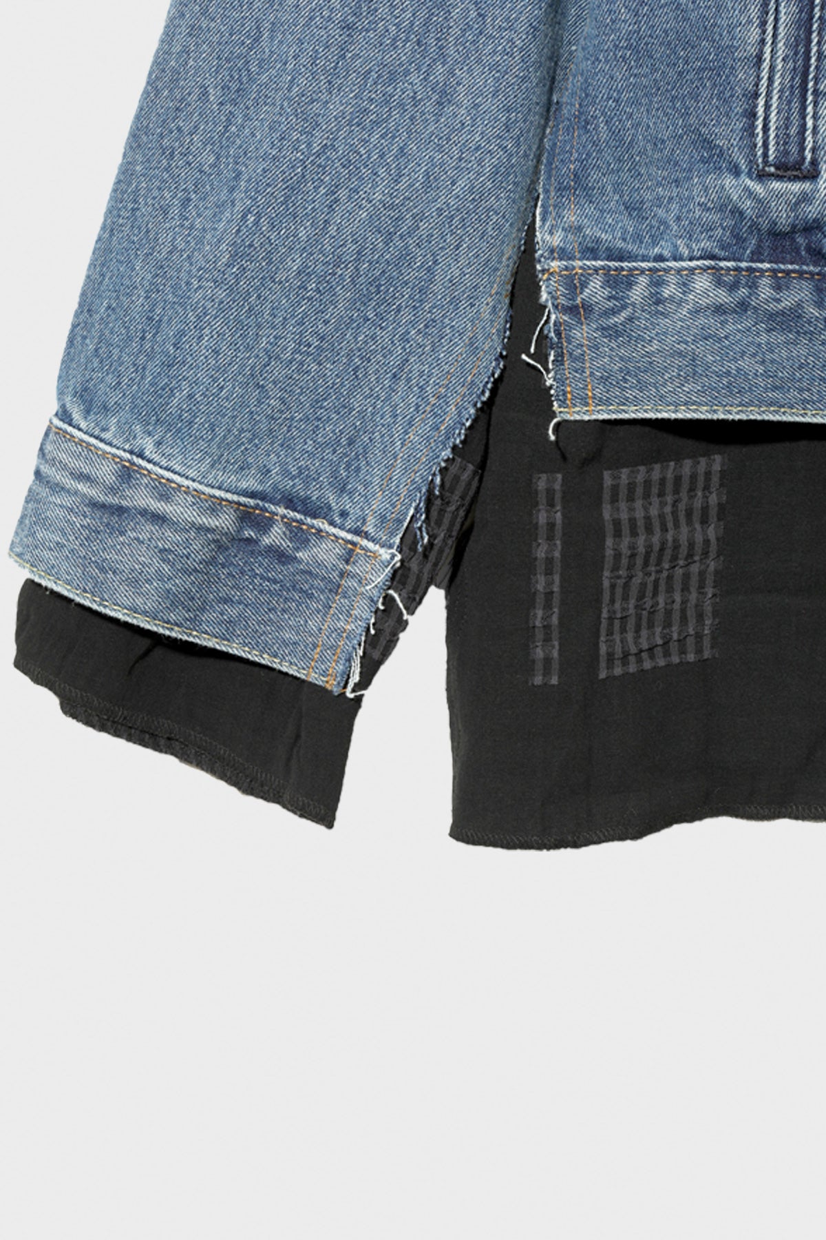 Needles - Jean Jacket/Covered Jacket - Black - Canoe Club