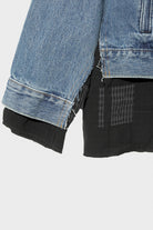 Needles - Jean Jacket/Covered Jacket - Black - Canoe Club