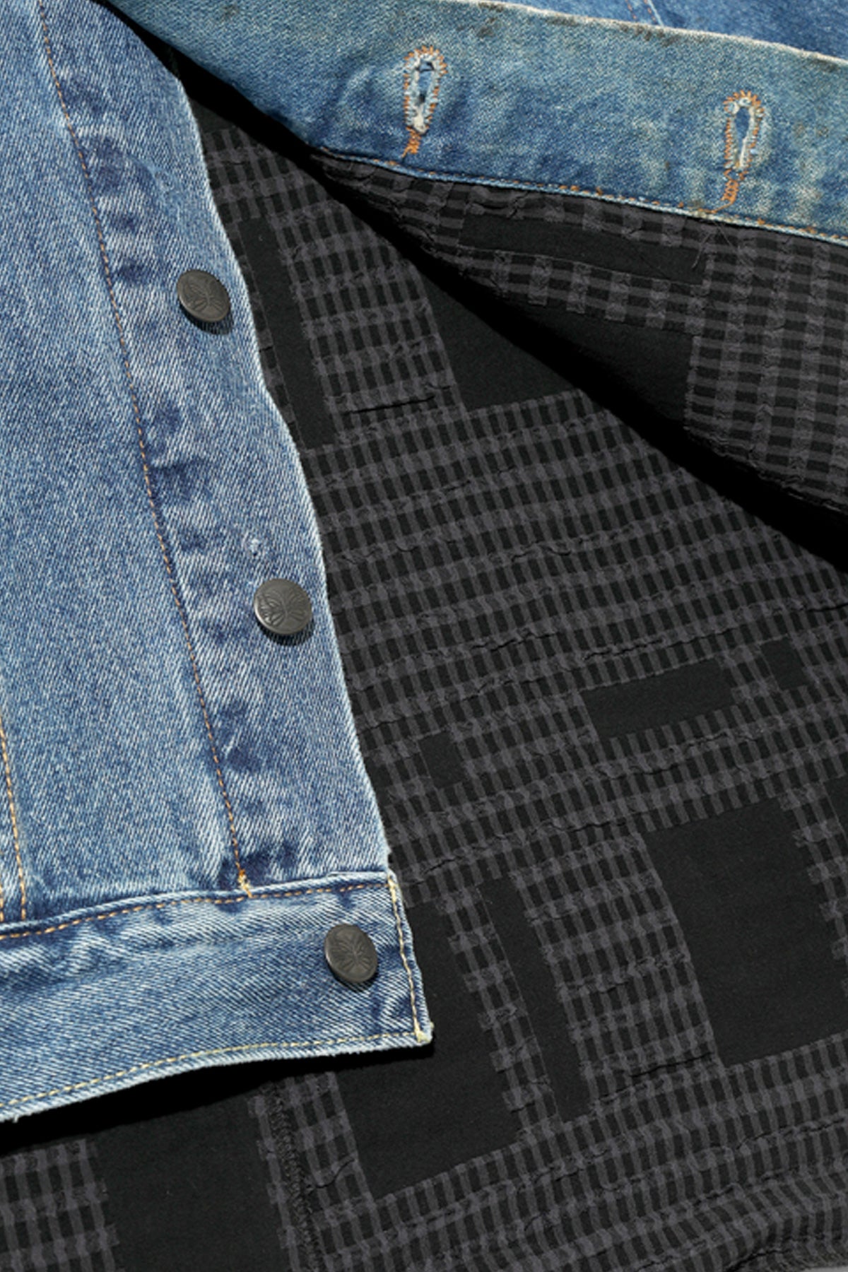 Needles - Jean Jacket/Covered Jacket - Black - Canoe Club