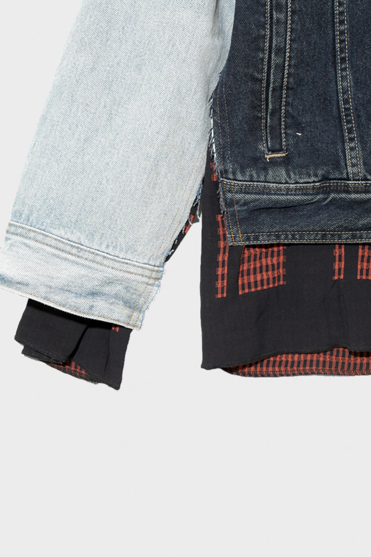 Needles - Jean Jacket/Covered Jacket - Navy - Canoe Club