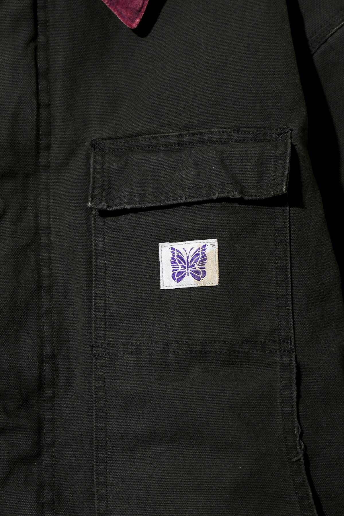 Needles - Lumberjack Coat - Black 11oz Cotton Oxford - Canoe Club