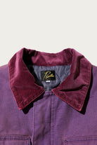 Needles - Lumberjack Coat - Purple 11oz Cotton Oxford - Canoe Club