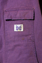 Needles - Lumberjack Coat - Purple 11oz Cotton Oxford - Canoe Club