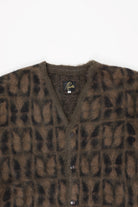 Needles - Papillon Mohair Cardigan - Olive - Canoe Club