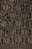 Needles - Papillon Mohair Cardigan - Olive - Canoe Club