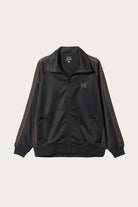 Needles - Poly Smooth Track Jacket - Black - Canoe Club