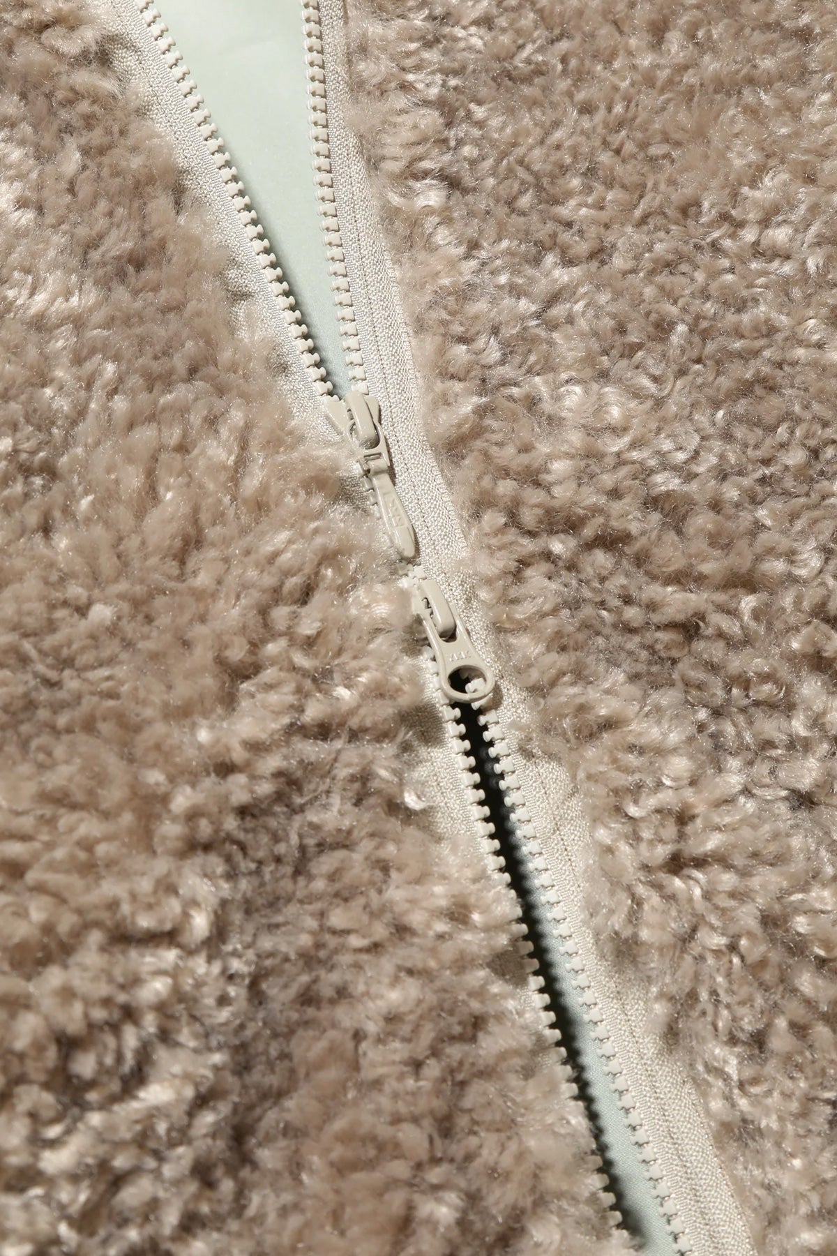 Needles - S. C. Fur Jacket - Beige Poly Curly Fur - Canoe Club