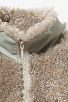 Needles - S. C. Fur Jacket - Beige Poly Curly Fur - Canoe Club