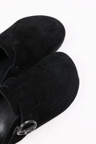 Needles - Suede Clog Sandal - Black - Canoe Club