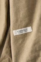 CONFECT - Cotton Linen Pigment Coated Blouson - Ink Black - Canoe Club