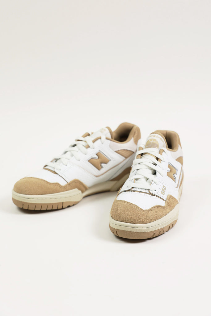 New Balance - 550 - White/Beige - Canoe Club