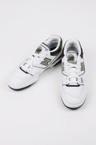 New Balance - 550 - White/Dark Olivine - Canoe Club