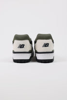 New Balance - 550 - White/Dark Olivine - Canoe Club
