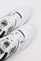 New Balance - 550 - White/Dark Olivine - Canoe Club