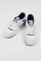 New Balance - 550 - White/Dusty Blue - Canoe Club