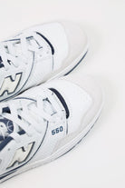 New Balance - 550 - White/Dusty Blue - Canoe Club