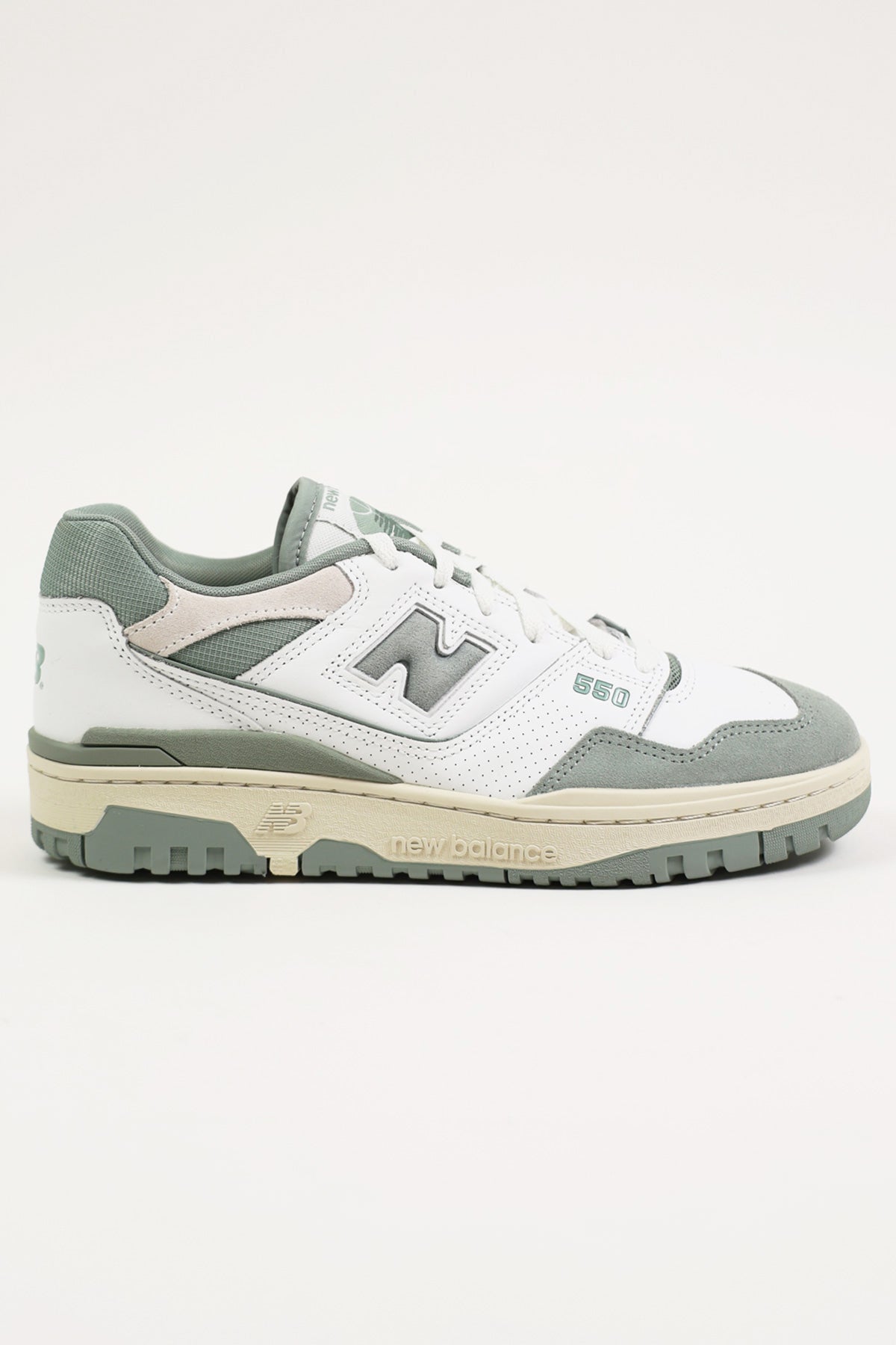 New Balance - 550 - White/Green - Canoe Club