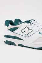New Balance - 550 - White/Vintage Teal - Canoe Club