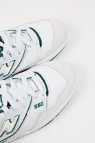 New Balance - 550 - White/Vintage Teal - Canoe Club