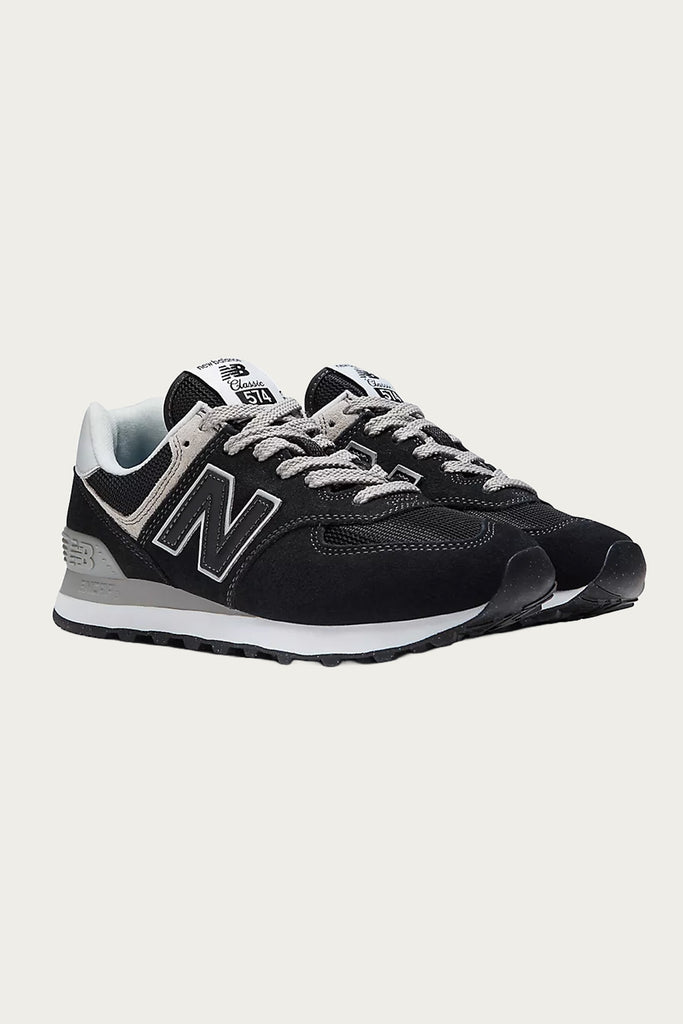 New Balance - 574 Core - Black/White - Canoe Club