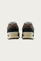 New Balance - 574 - Brown/Dark Silver Metallic - Canoe Club