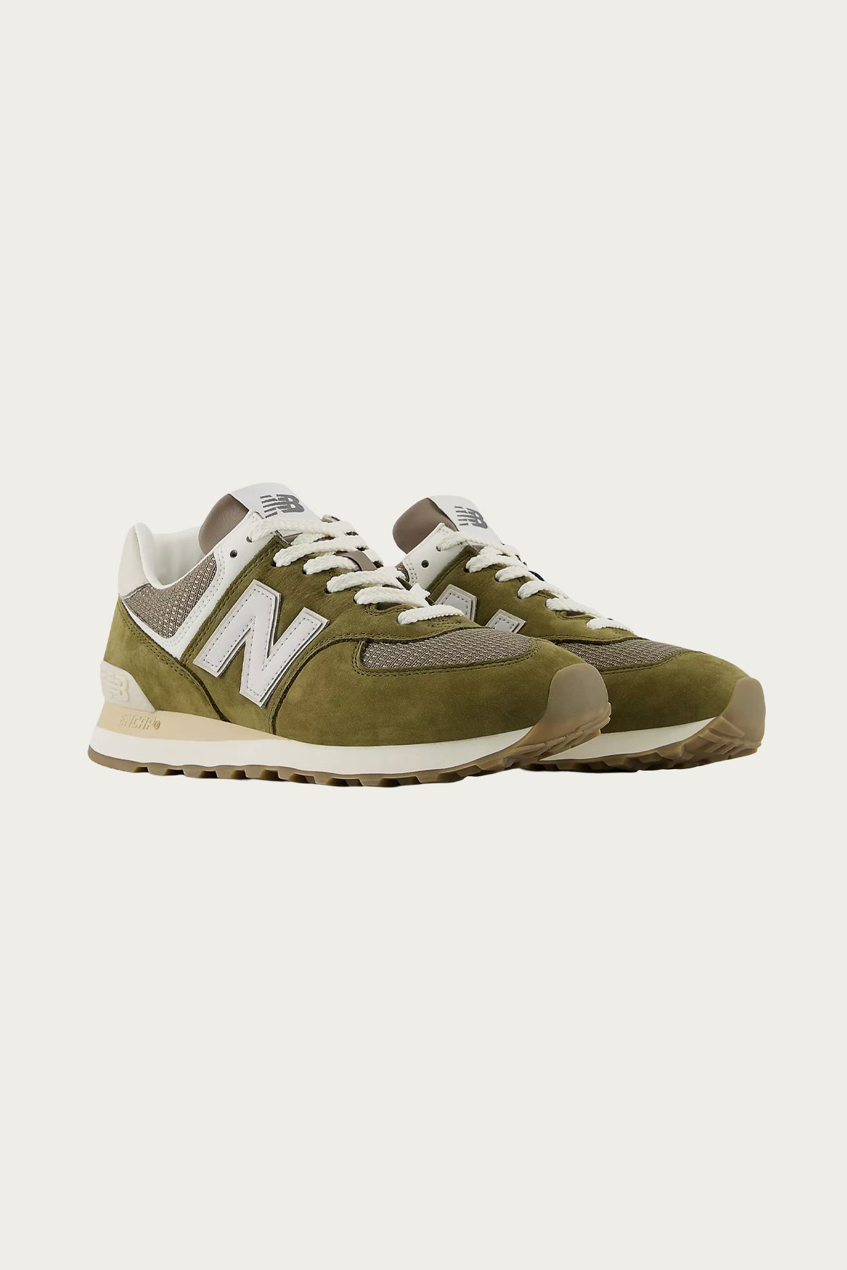 New Balance - 574 - Calcium/Dark Silver Metallic - Canoe Club