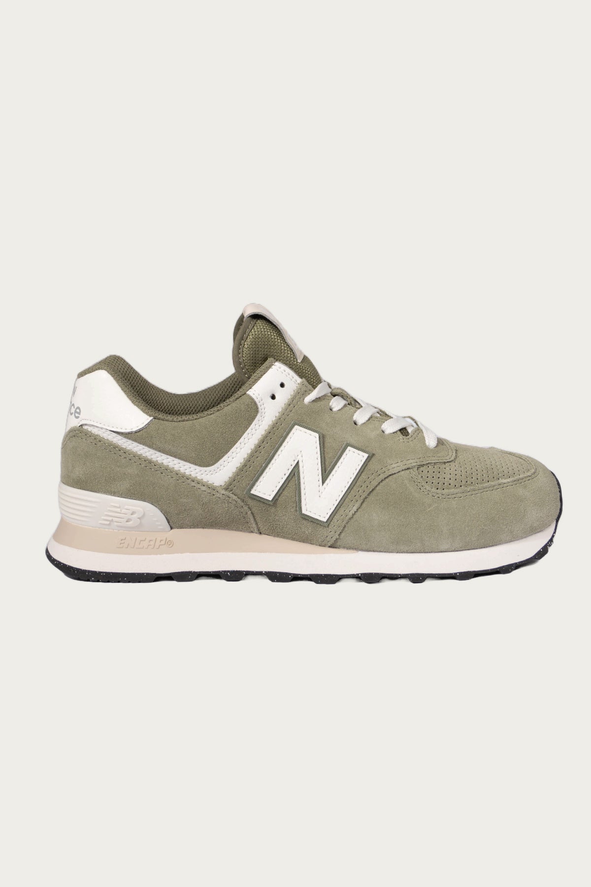 New Balance - 574 - Dark Olivine/Sea Salt - Canoe Club