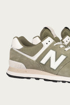 New Balance - 574 - Dark Olivine/Sea Salt - Canoe Club