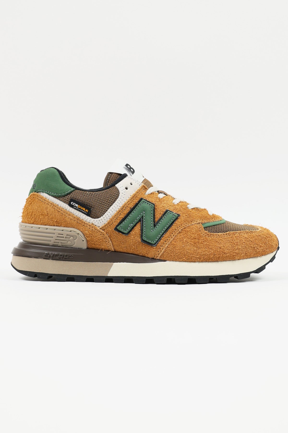 New Balance - 574LG - Brown/Green - Canoe Club