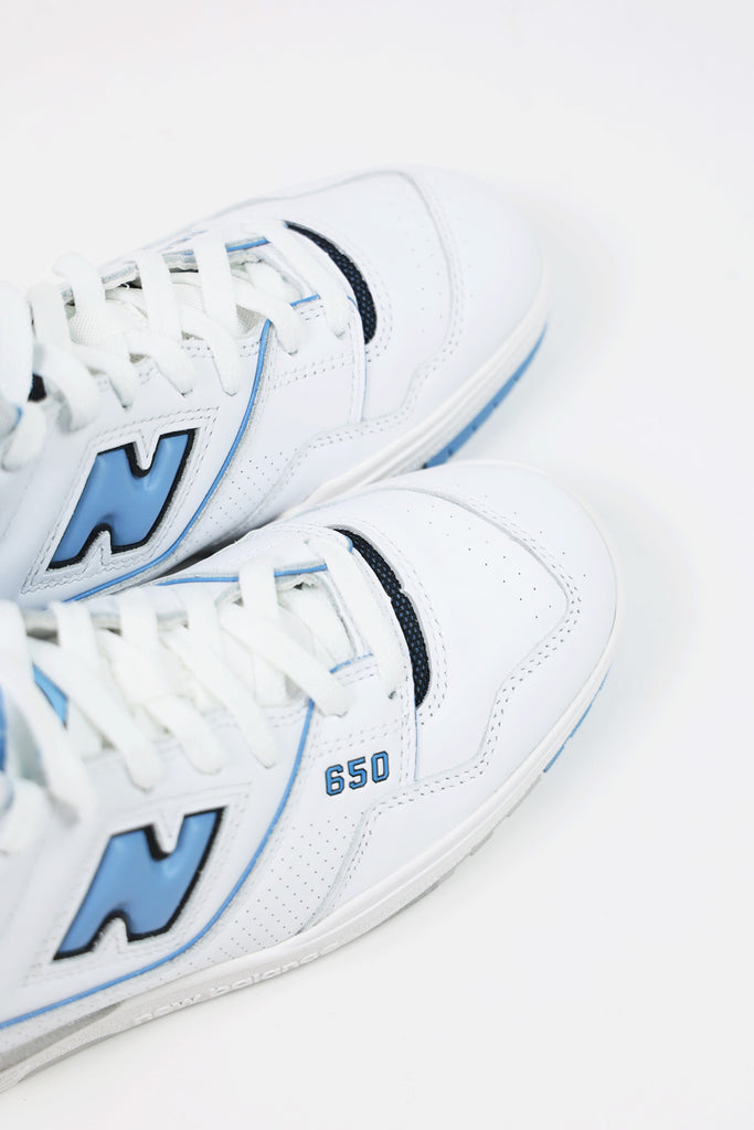 New Balance - 650 - White/Heritage Blue - Canoe Club