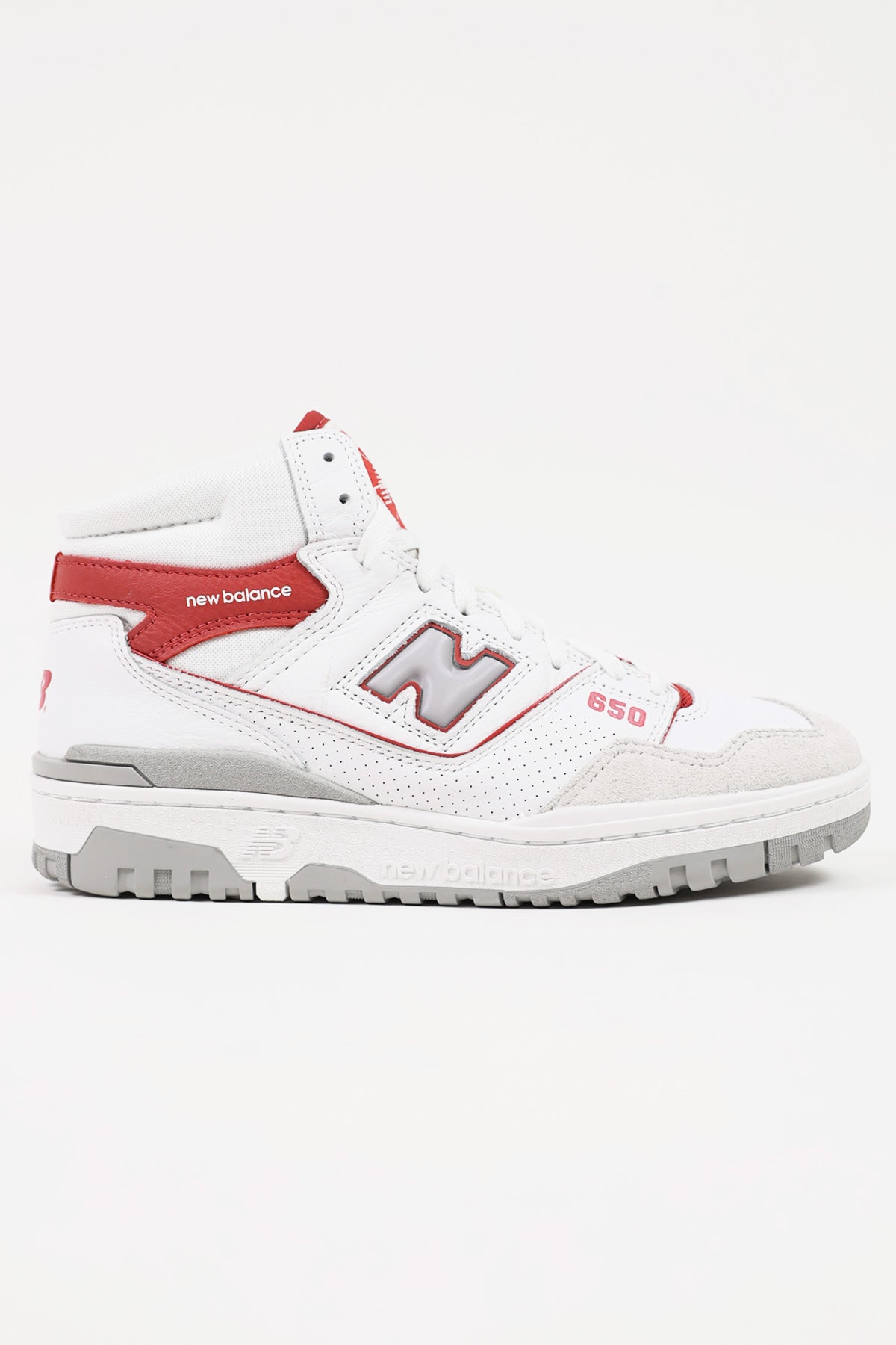 New Balance - 650 - White/Red - Canoe Club