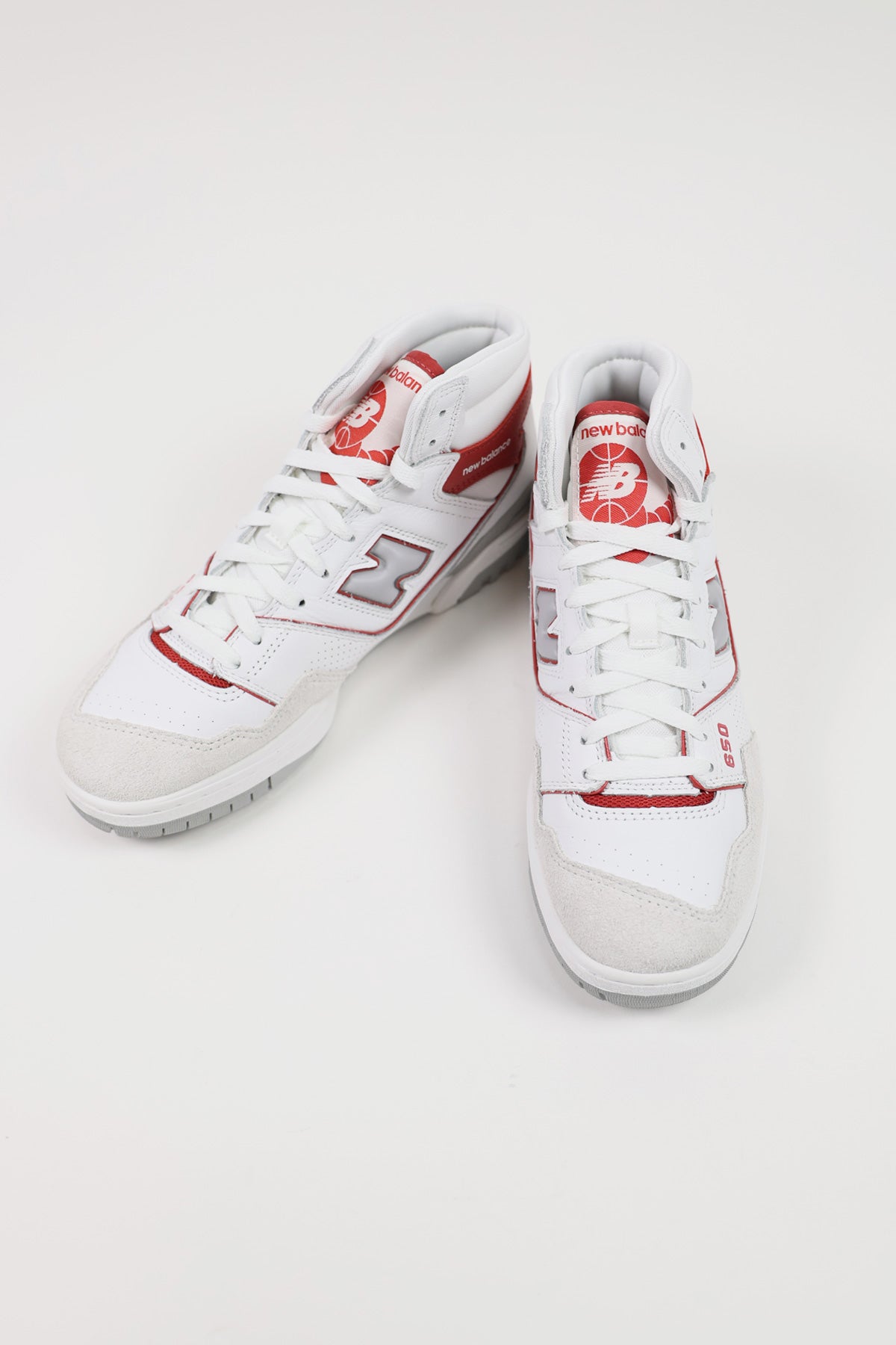 New Balance - 650 - White/Red - Canoe Club