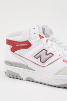 New Balance - 650 - White/Red - Canoe Club