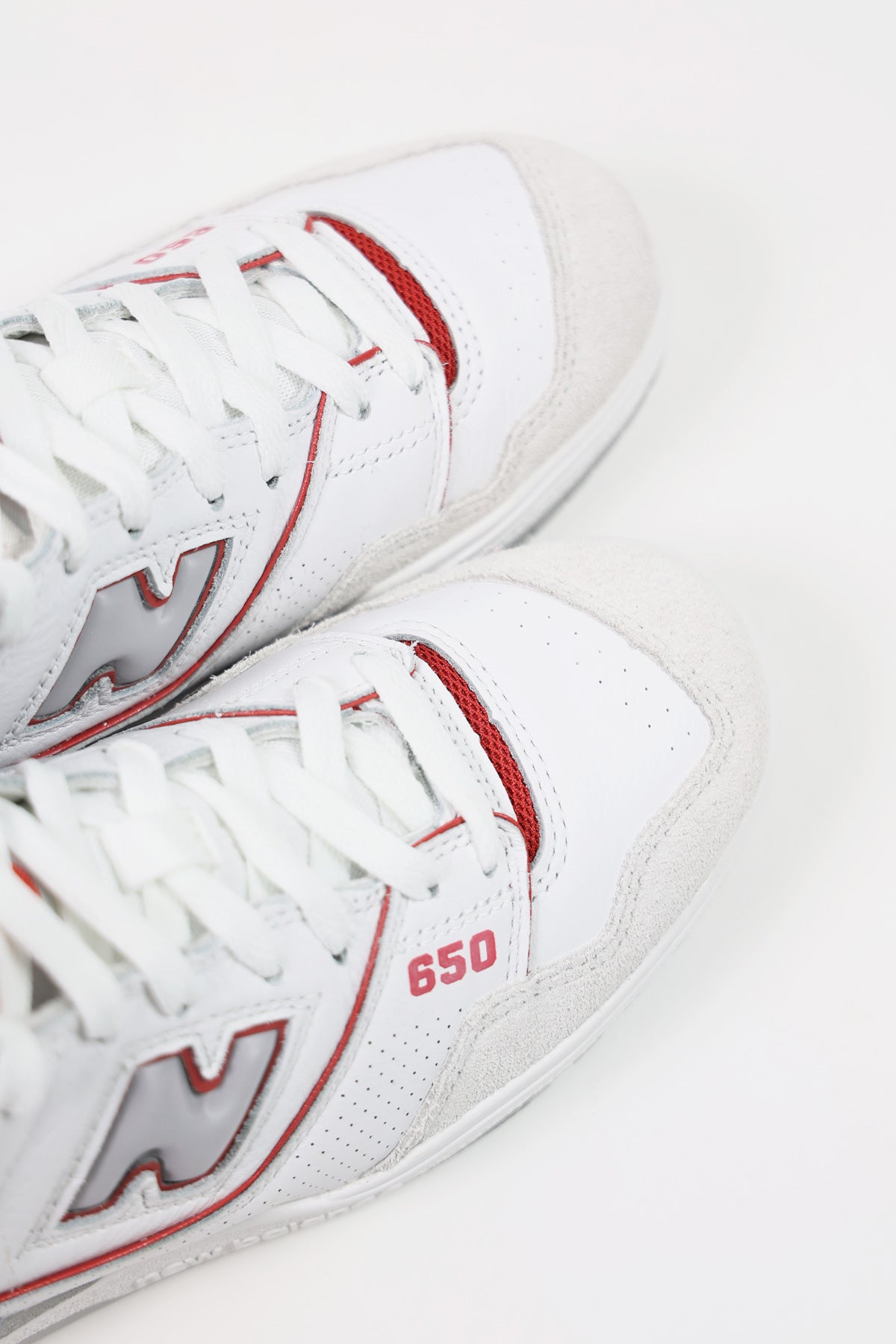 New Balance - 650 - White/Red - Canoe Club