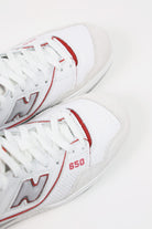 New Balance - 650 - White/Red - Canoe Club