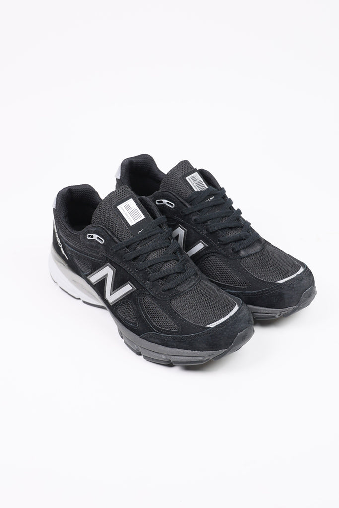 New Balance - 990v4 - Black/Silver - Canoe Club