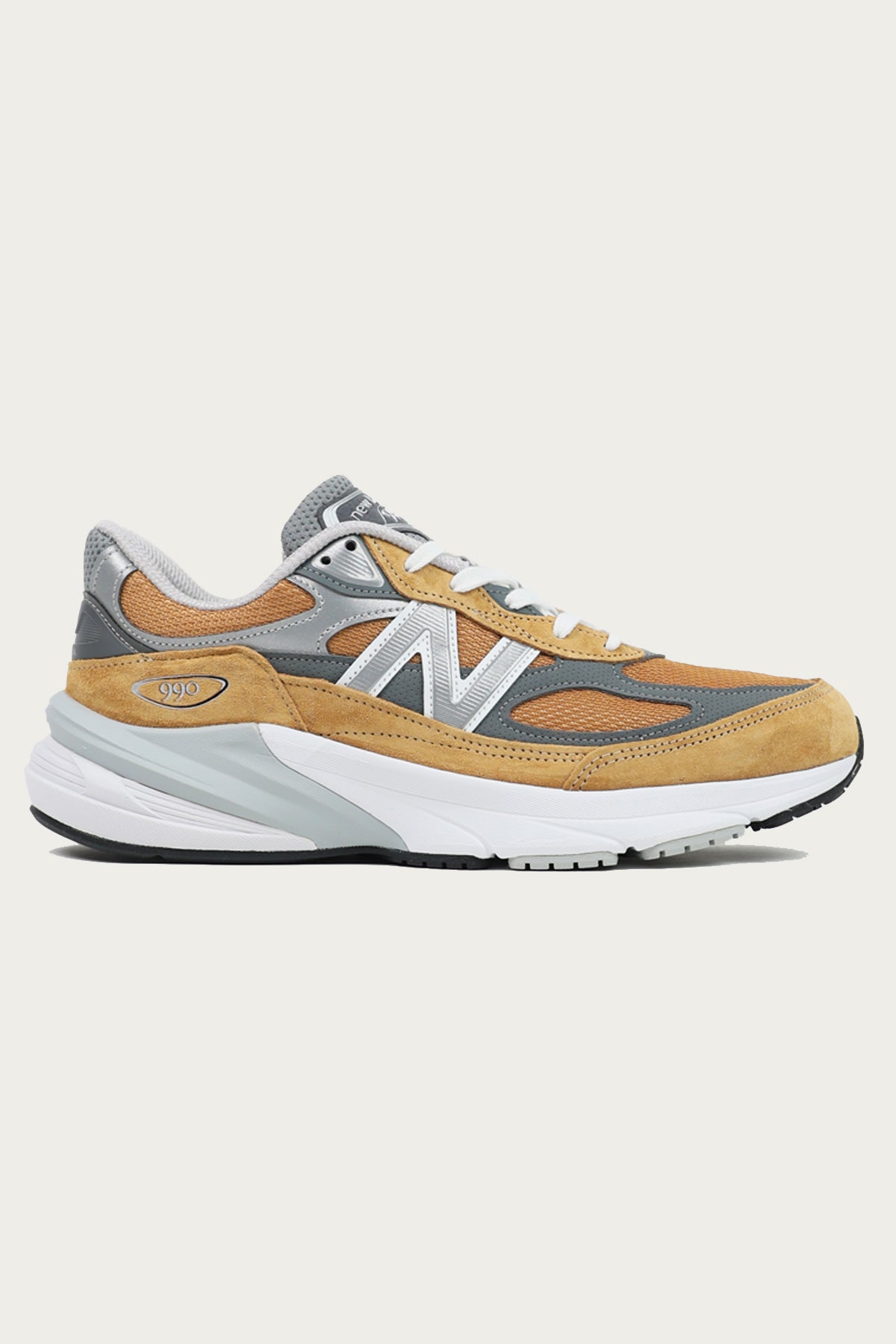 New Balance - 990v6 - Wheat/Silver - Canoe Club