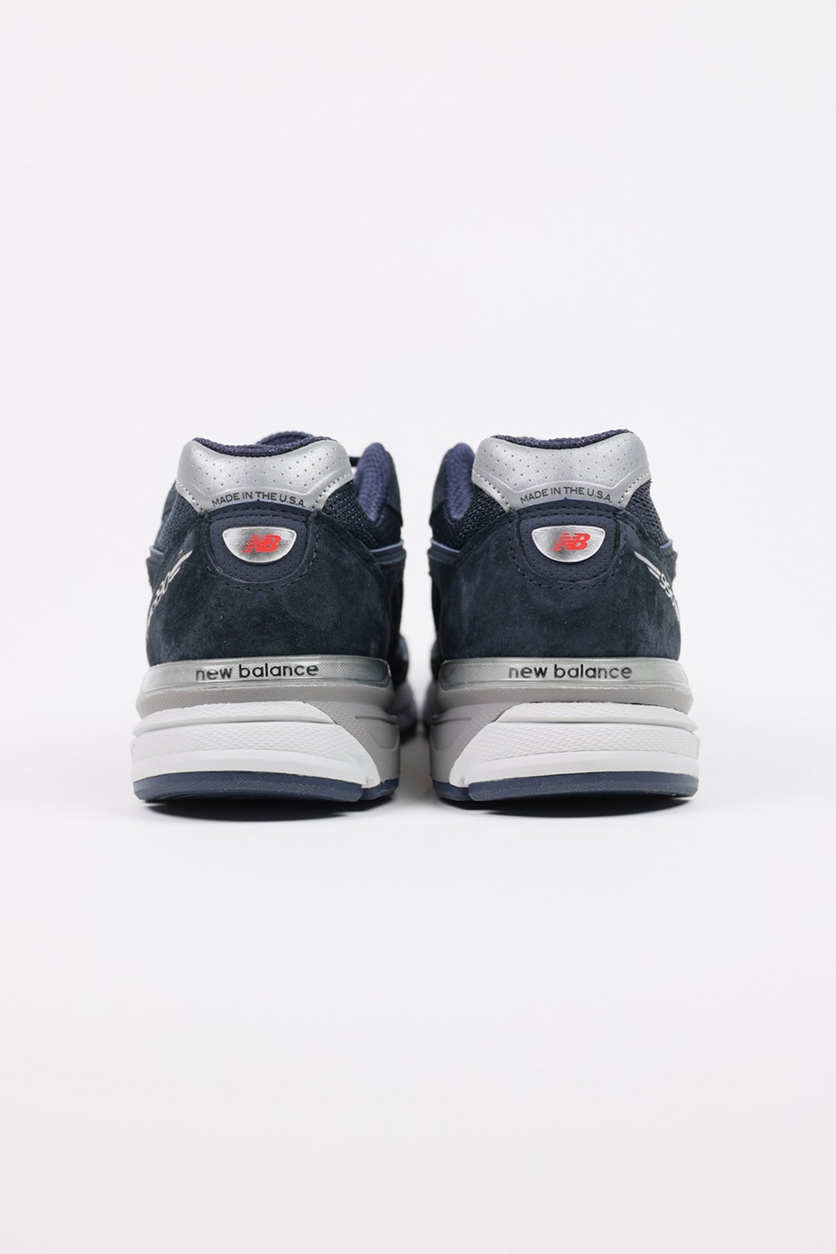 New Balance - 990v4 - White/Navy - Canoe Club