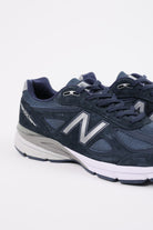 New Balance - 990v4 - White/Navy - Canoe Club