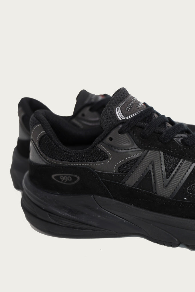 New Balance - 990v6 - Black/Black - Canoe Club