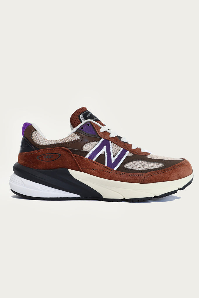 New Balance - 990v6 - Brown/Purple - Canoe Club