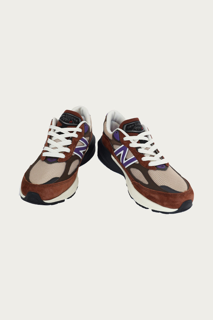 New Balance - 990v6 - Brown/Purple - Canoe Club