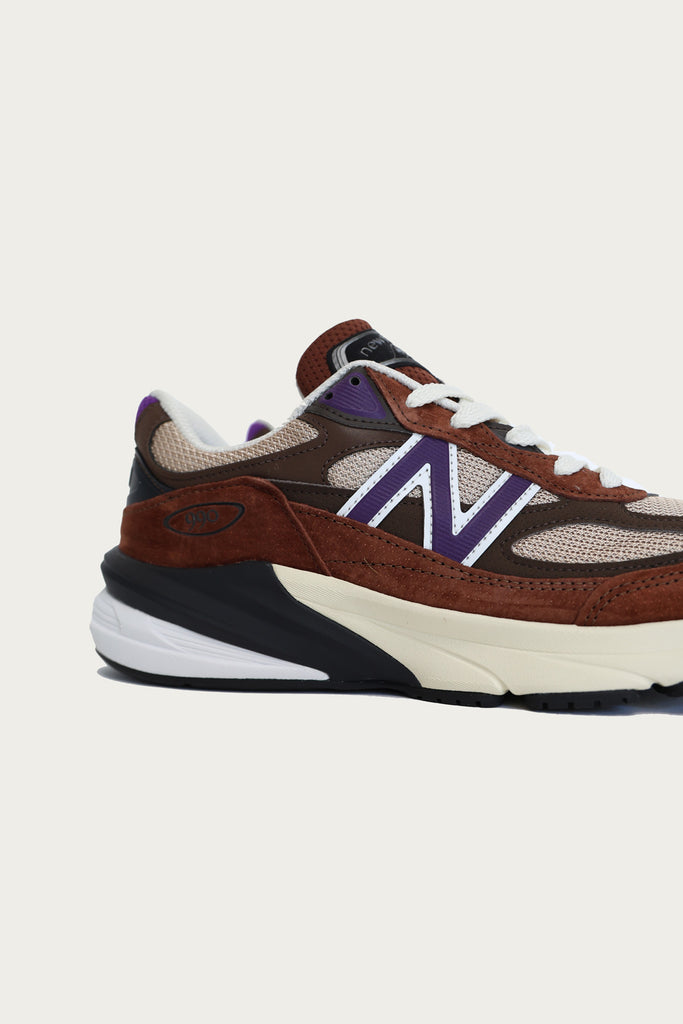 New Balance - 990v6 - Brown/Purple - Canoe Club