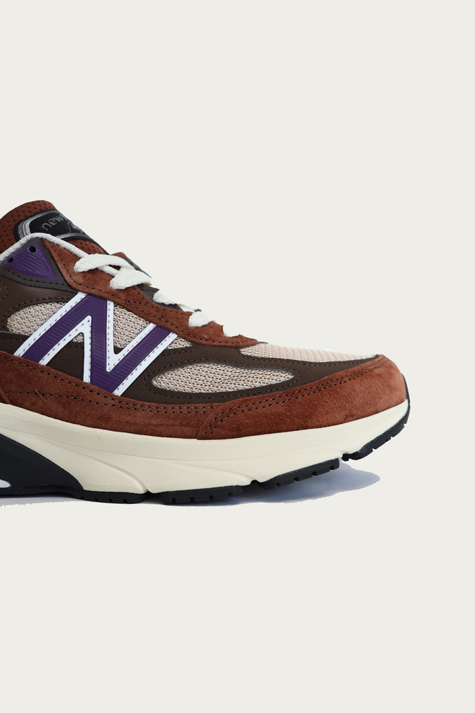 New Balance - 990v6 - Brown/Purple - Canoe Club